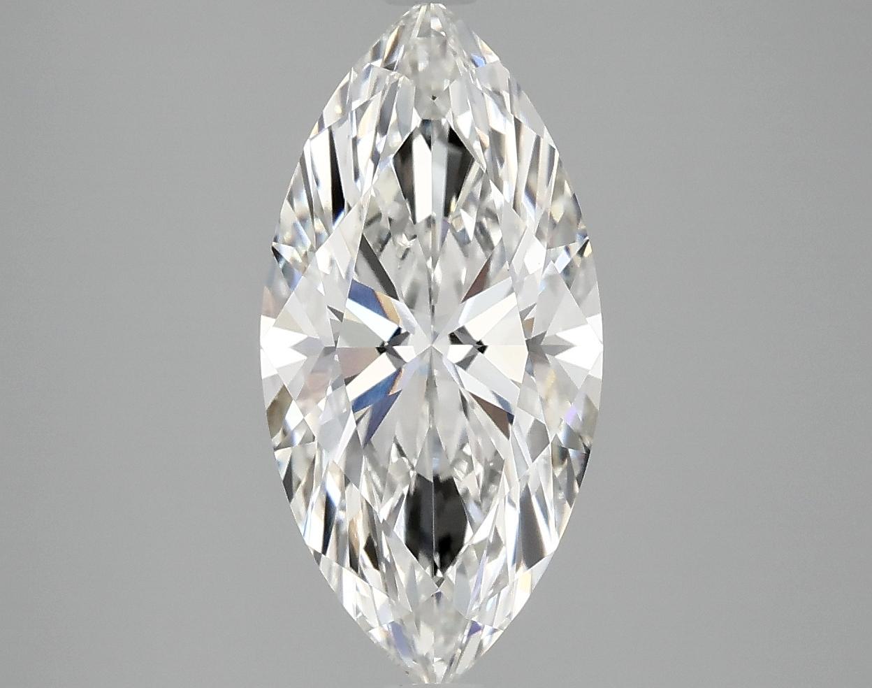 2.86 Carat Marquise Shaped Ideal Cut VS1 IGI Certified Lab Grown Diamond