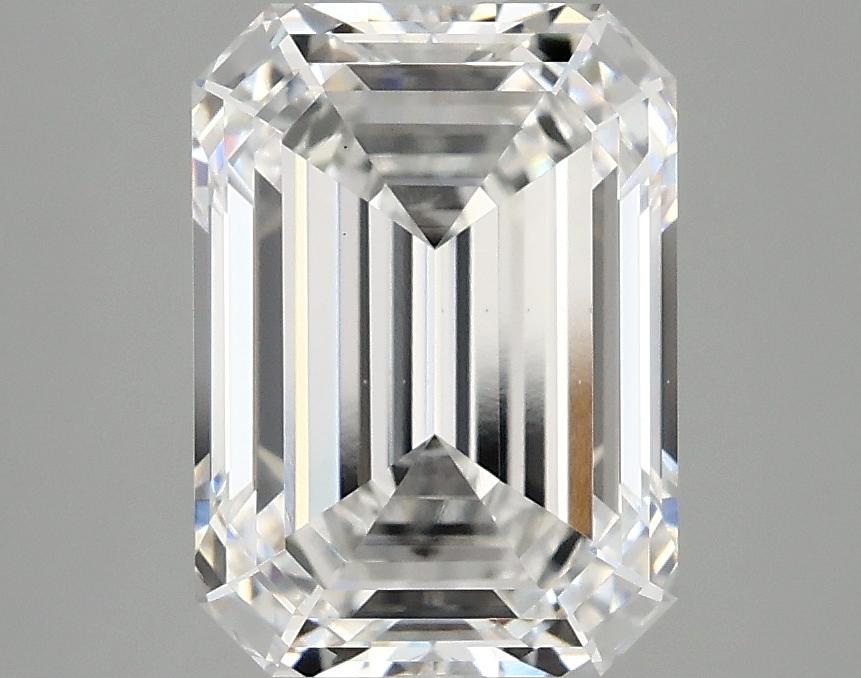 3.08 Carat Emerald Shaped Excellent Cut VS1 IGI Certified Lab Grown Diamond