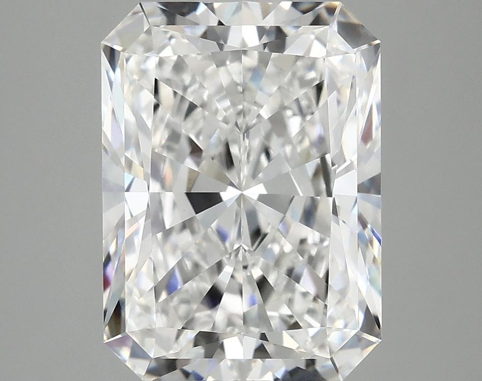 4.08 Carat Radiant Shaped Excellent Cut VVS2 IGI Certified Lab Grown Diamond