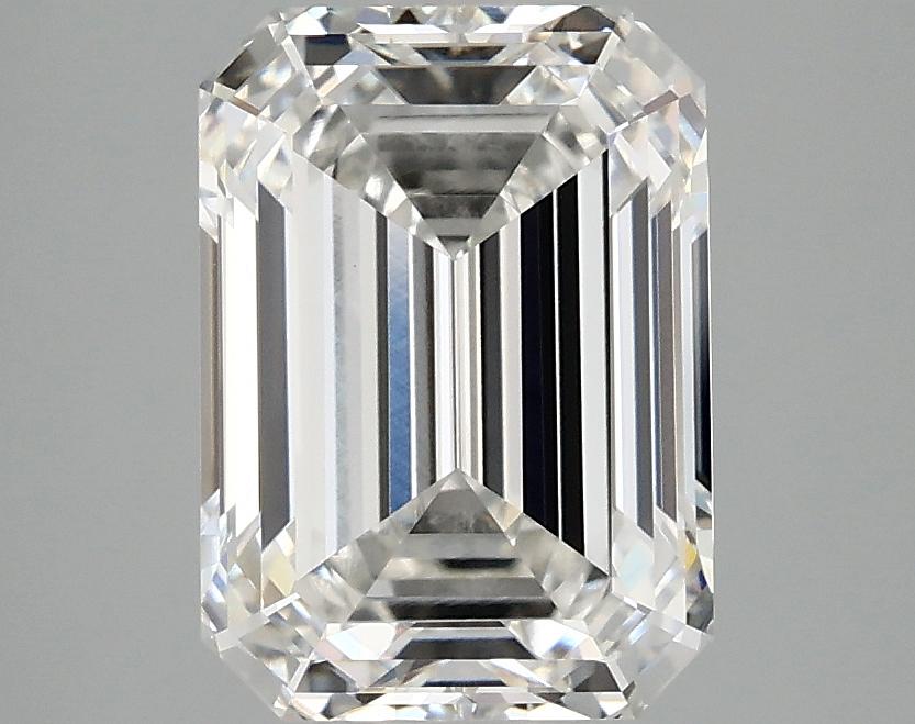 3.05 Carat Emerald Shaped Excellent Cut VVS2 IGI Certified Lab Grown Diamond