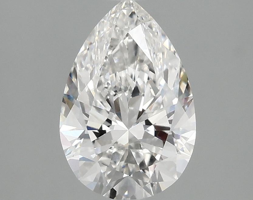 1.53 Carat Pear Shaped Excellent Cut VVS2 IGI Certified Lab Grown Diamond