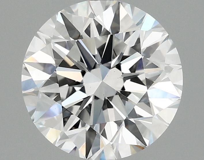 2.01 Carat Round Shaped Excellent Cut VS2 IGI Certified Lab Grown Diamond