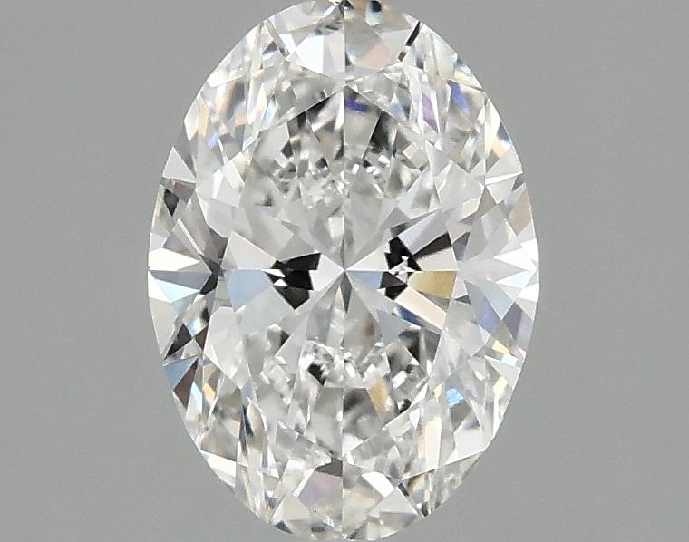 1.5 Carat Oval Shaped Ideal Cut VVS2 IGI Certified Lab Grown Diamond
