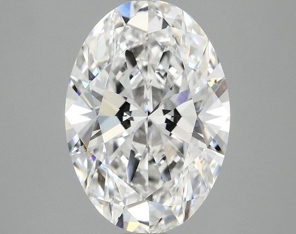 3.08 Carat Oval Shaped Ideal Cut VVS2 IGI Certified Lab Grown Diamond