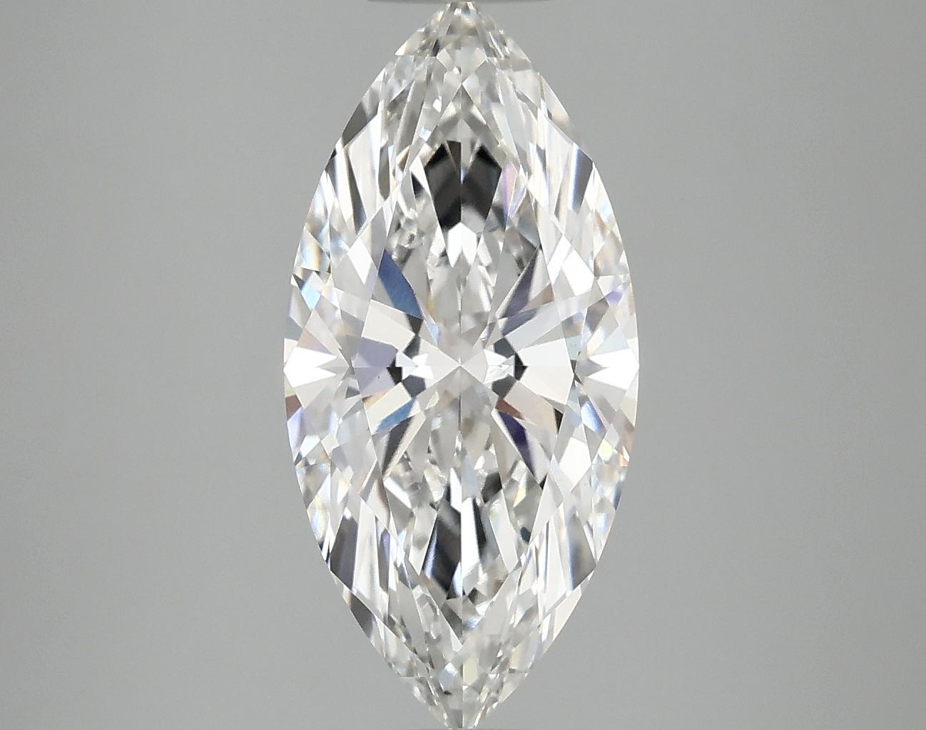 2.99 Carat Marquise Shaped Excellent Cut VS1 IGI Certified Lab Grown Diamond