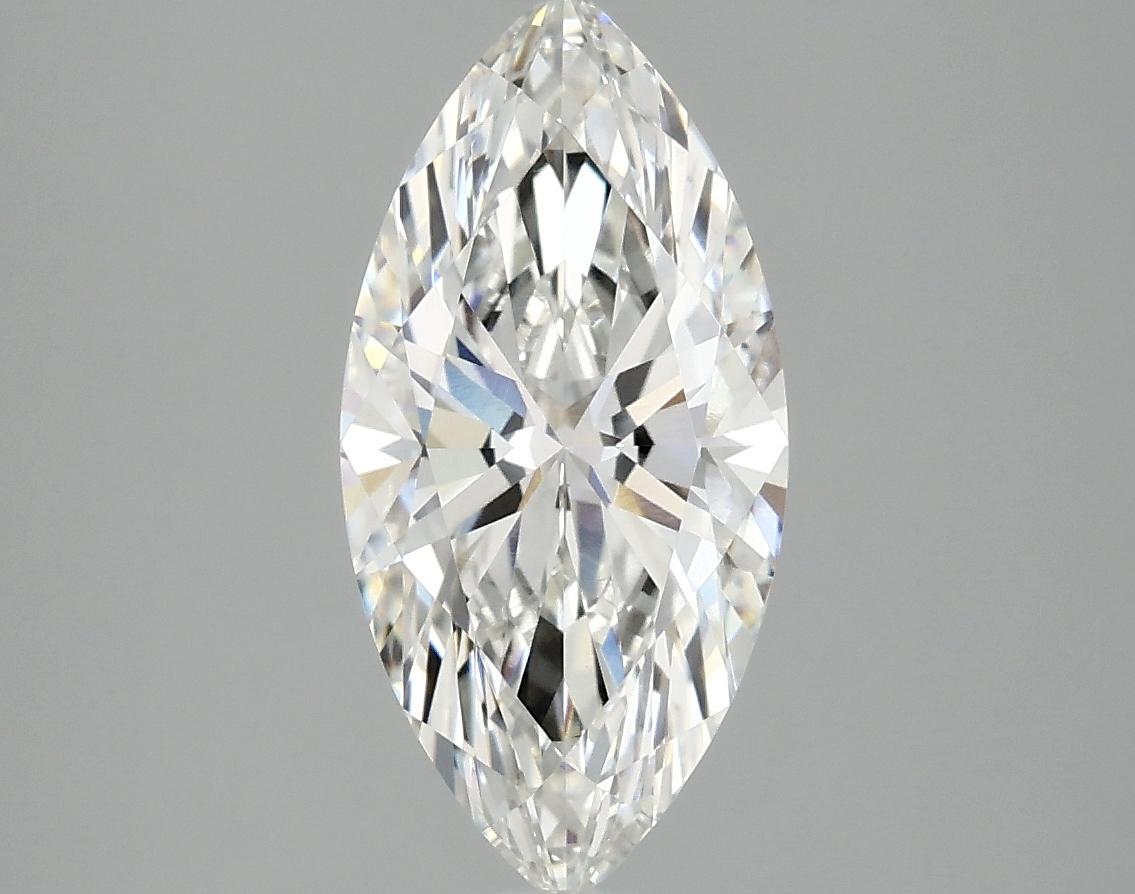 2.08 Carat Marquise Shaped Excellent Cut VVS2 IGI Certified Lab Grown Diamond