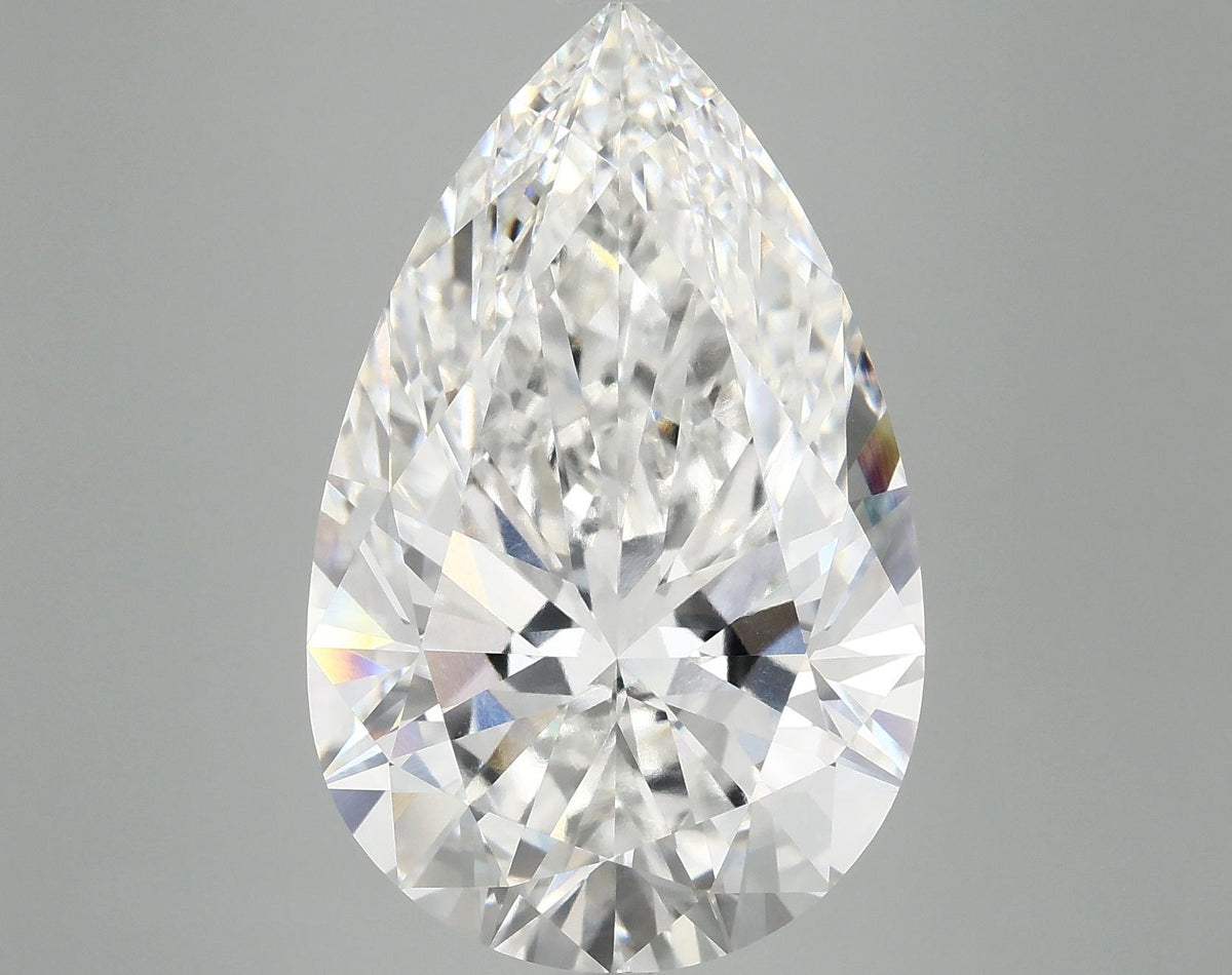 10.21 Carat Pear Shaped Ideal Cut VVS2 IGI Certified Lab Grown Diamond