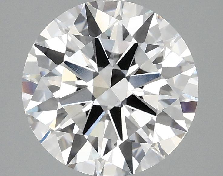 2.45 Carat Round Shaped Ideal Cut VVS2 IGI Certified Lab Grown Diamond