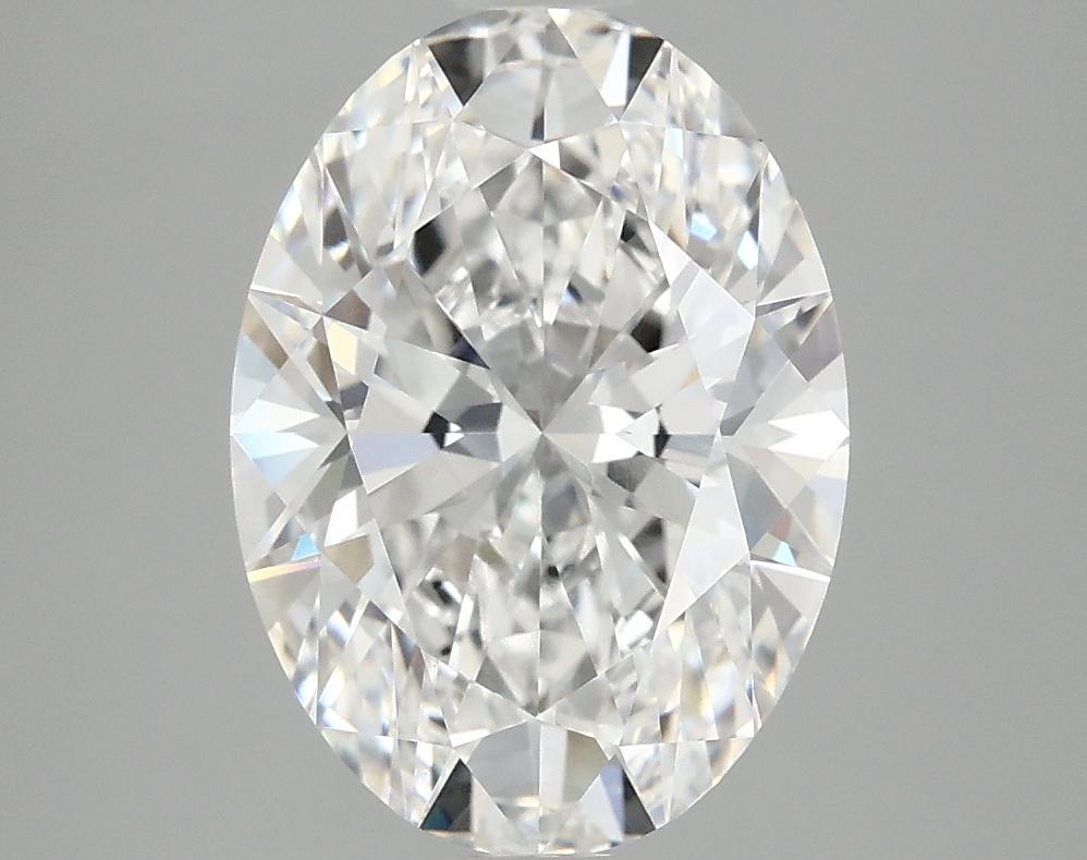 3.09 Carat Oval Shaped Ideal Cut VVS2 IGI Certified Lab Grown Diamond