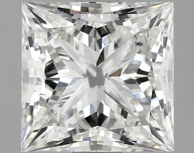 1.58 Carat Princess Shaped Ideal Cut VVS2 IGI Certified Lab Grown Diamond