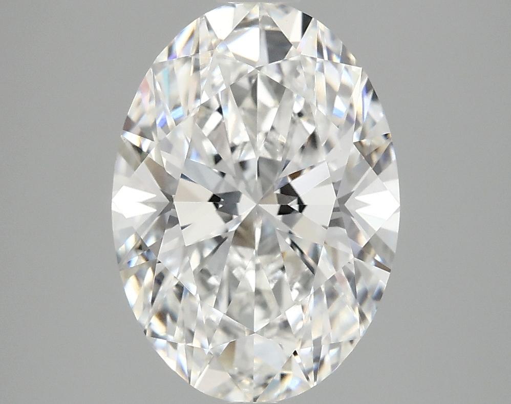 3.09 Carat Oval Shaped Ideal Cut VVS2 IGI Certified Lab Grown Diamond