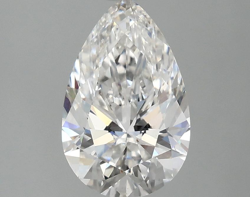 1.58 Carat Pear Shaped Ideal Cut VS1 IGI Certified Lab Grown Diamond