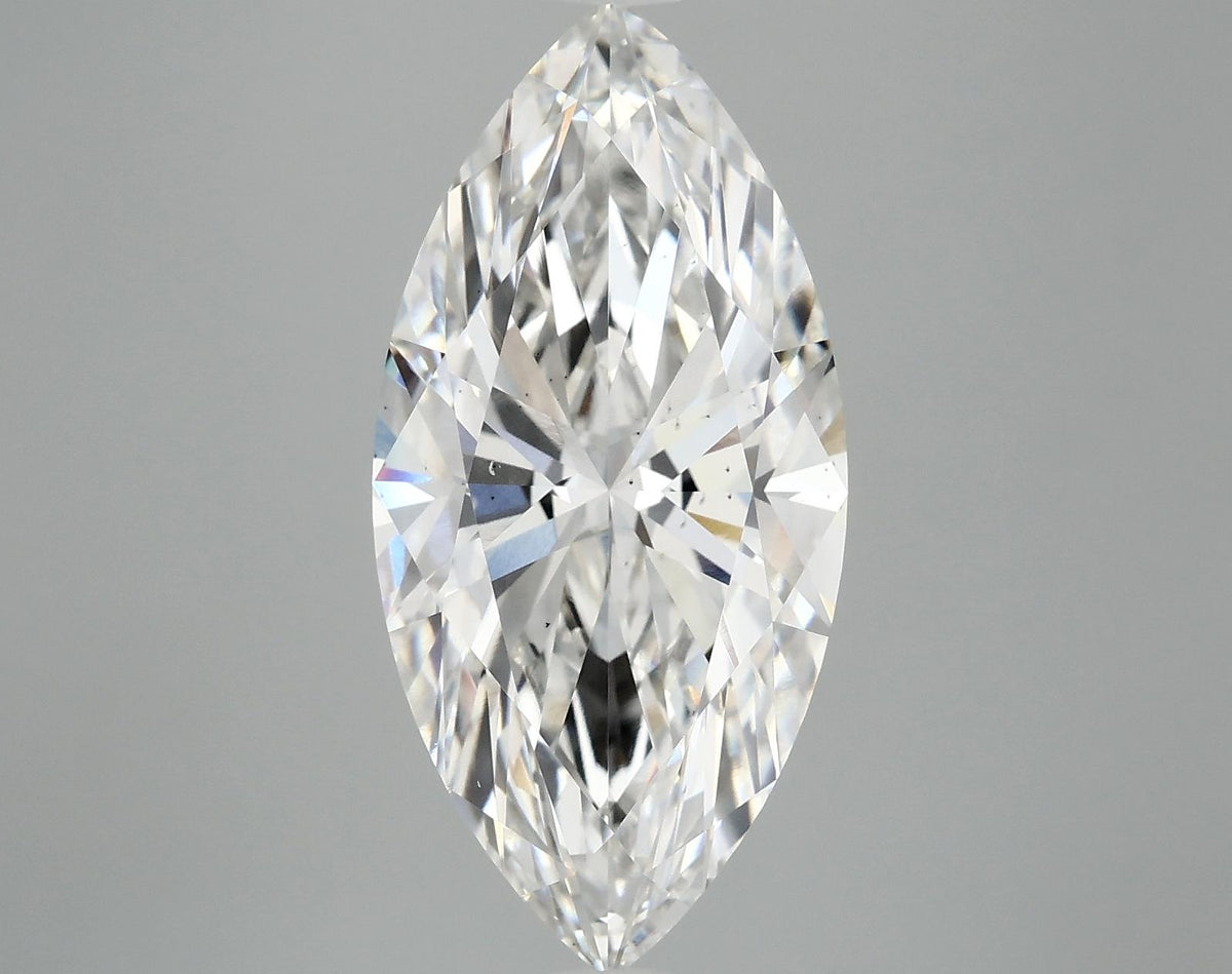 5.08 Carat Marquise Shaped Excellent Cut SI1 IGI Certified Lab Grown Diamond