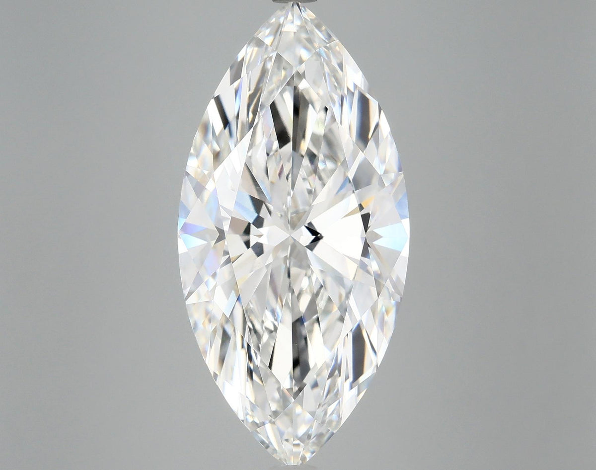 8.25 Carat Marquise Shaped Ideal Cut VVS2 IGI Certified Lab Grown Diamond
