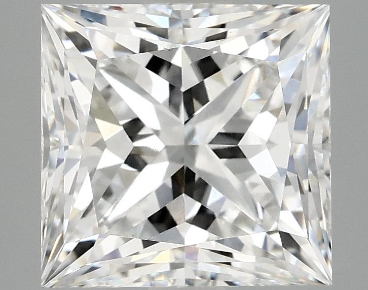3.92 Carat Princess Shaped Ideal Cut VVS2 IGI Certified Lab Grown Diamond