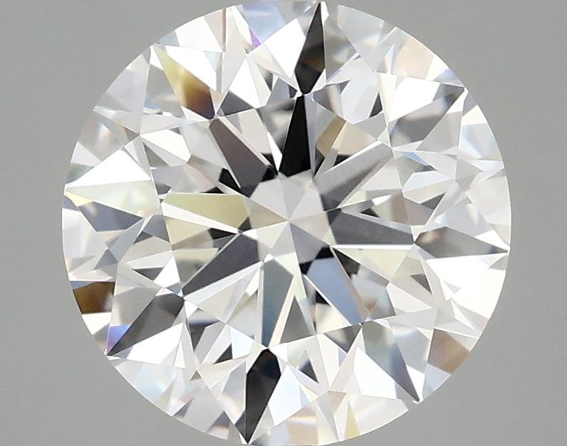 3.02 Carat Round Shaped Excellent Cut VVS2 IGI Certified Lab Grown Diamond