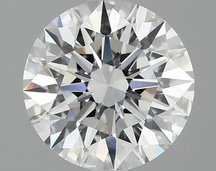 2.08 Carat Round Shaped Ideal Cut VVS2 IGI Certified Lab Grown Diamond
