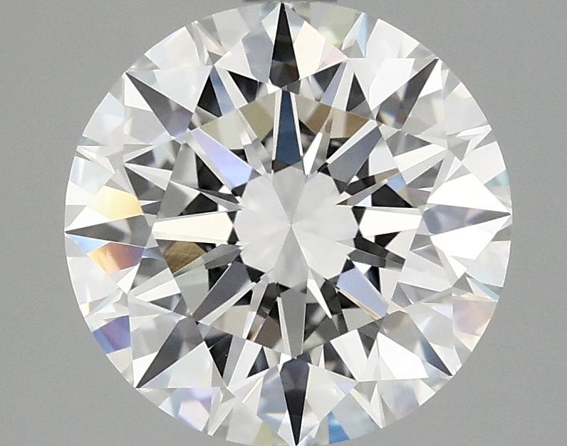 3.09 Carat Round Shaped Ideal Cut VVS2 IGI Certified Lab Grown Diamond