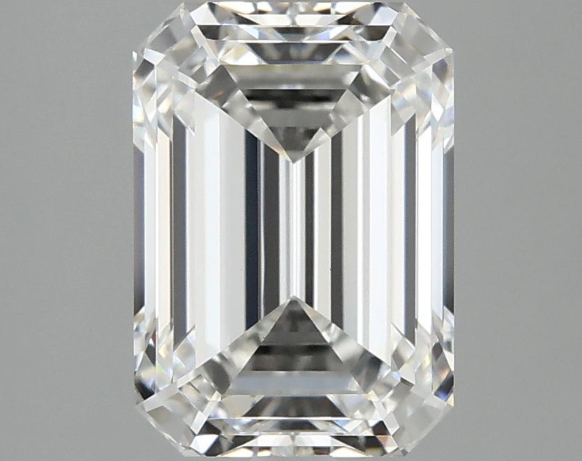 3.07 Carat Emerald Shaped Ideal Cut VVS2 IGI Certified Lab Grown Diamond