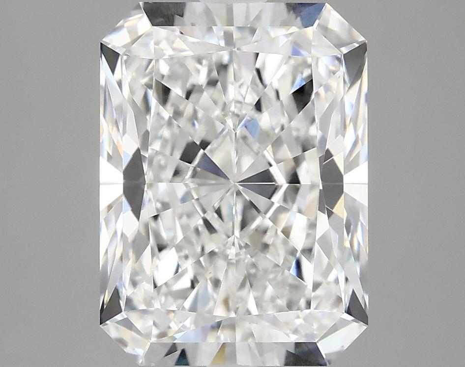 4.08 Carat Radiant Shaped Excellent Cut VVS2 IGI Certified Lab Grown Diamond