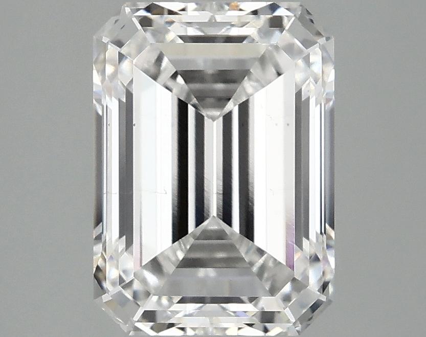 3.09 Carat Emerald Shaped Excellent Cut VS2 IGI Certified Lab Grown Diamond