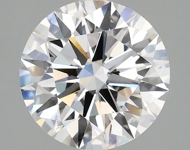 2.08 Carat Round Shaped Ideal Cut VVS2 IGI Certified Lab Grown Diamond