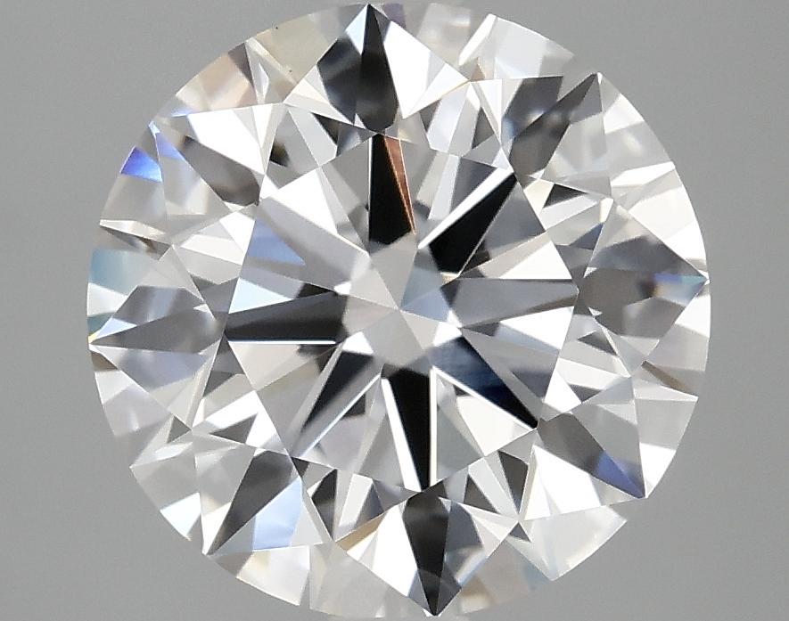 4.06 Carat Round Shaped Ideal Cut VVS2 IGI Certified Lab Grown Diamond