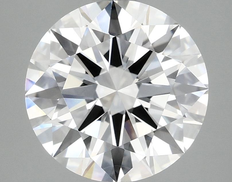 3.09 Carat Round Shaped Ideal Cut VVS2 IGI Certified Lab Grown Diamond