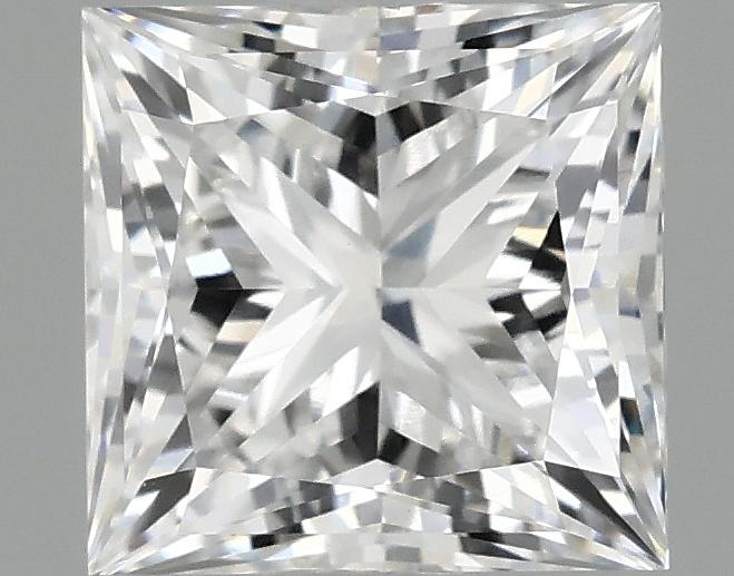 1.06 Carat Princess Shaped Ideal Cut VVS2 IGI Certified Lab Grown Diamond