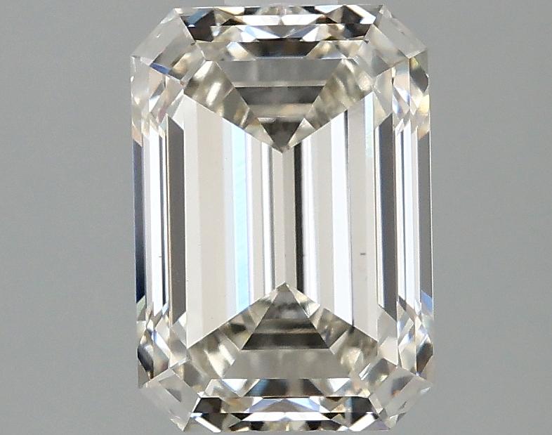 2.06 Carat Emerald Shaped Ideal Cut VS1 IGI Certified Lab Grown Diamond