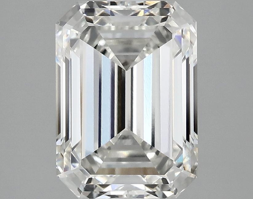 3.05 Carat Emerald Shaped Ideal Cut VVS2 IGI Certified Lab Grown Diamond