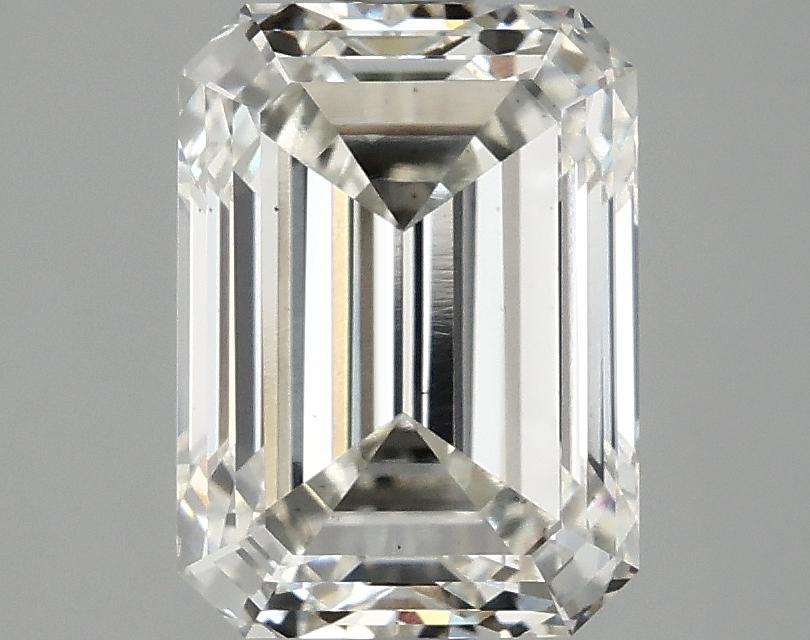 2.96 Carat Emerald Shaped Excellent Cut VS2 IGI Certified Lab Grown Diamond