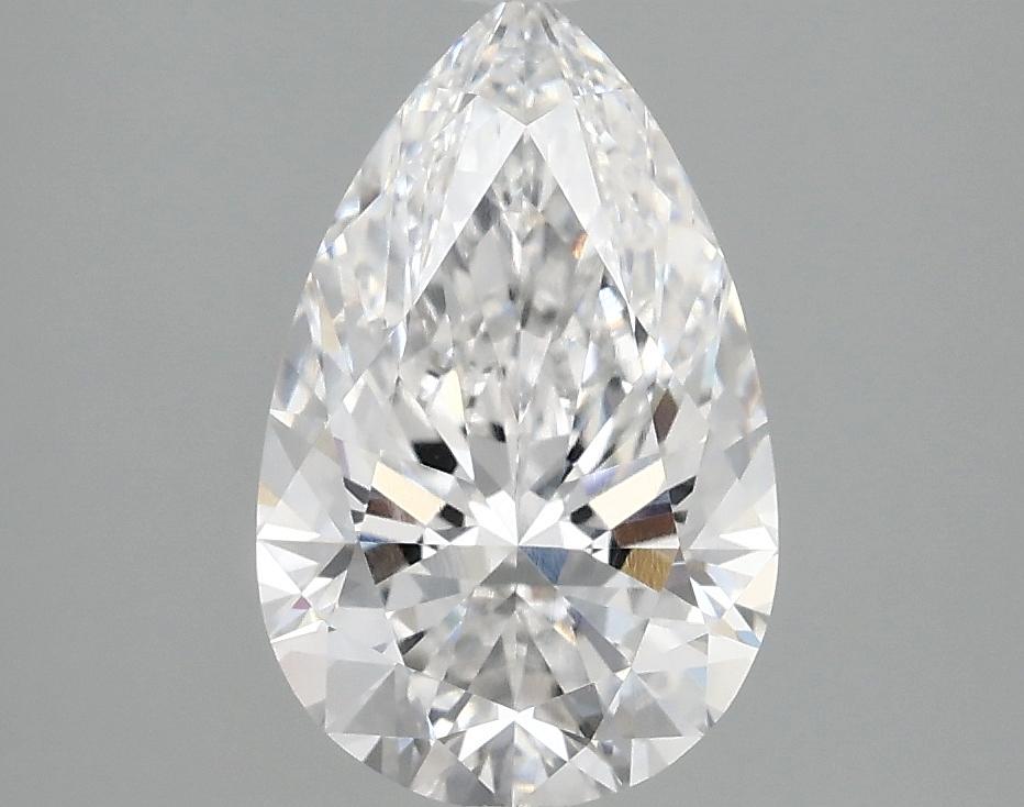 2.04 Carat Pear Shaped Ideal Cut VVS2 IGI Certified Lab Grown Diamond