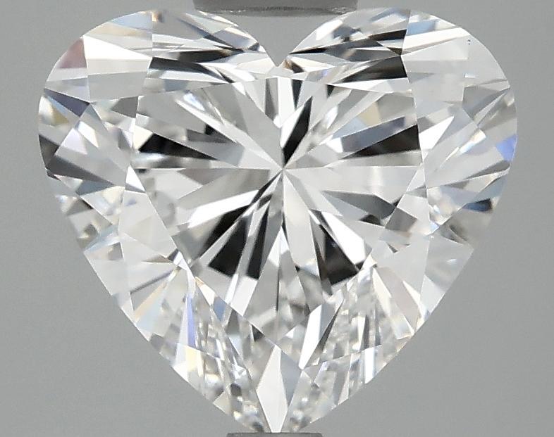 3.04 Carat Heart Shaped Ideal Cut VVS2 IGI Certified Lab Grown Diamond