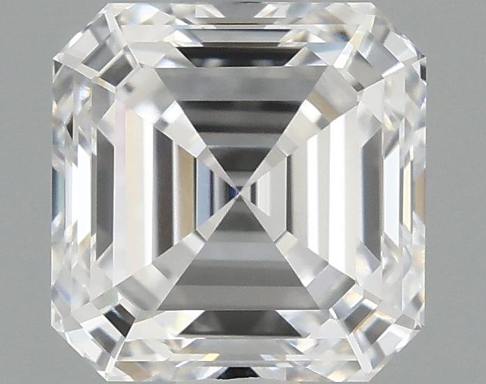 1.07 Carat Asscher Shaped Ideal Cut VVS2 IGI Certified Lab Grown Diamond