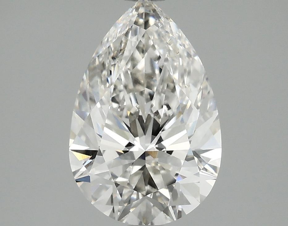2.09 Carat Pear Shaped Excellent Cut VVS2 IGI Certified Lab Grown Diamond
