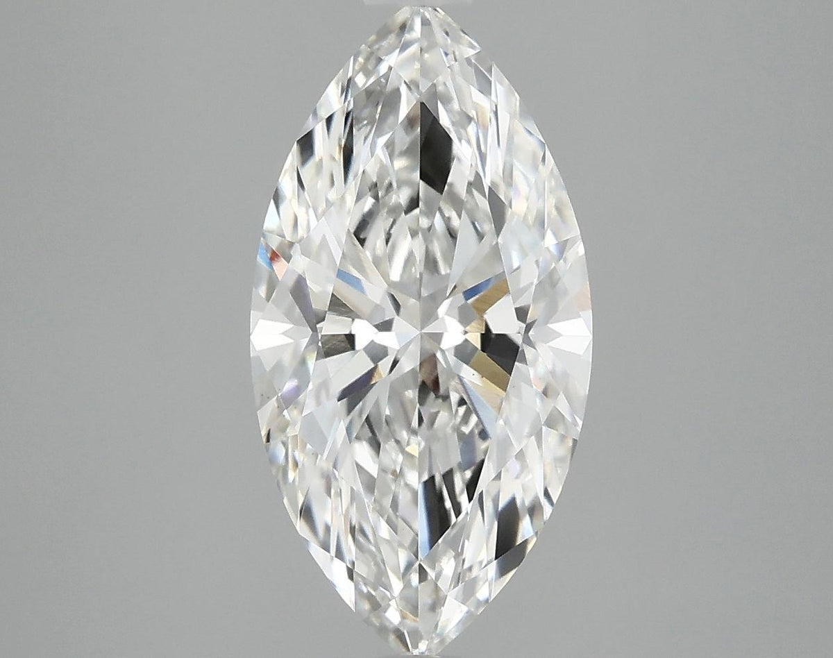 3.08 Carat Marquise Shaped Ideal Cut VS1 IGI Certified Lab Grown Diamond