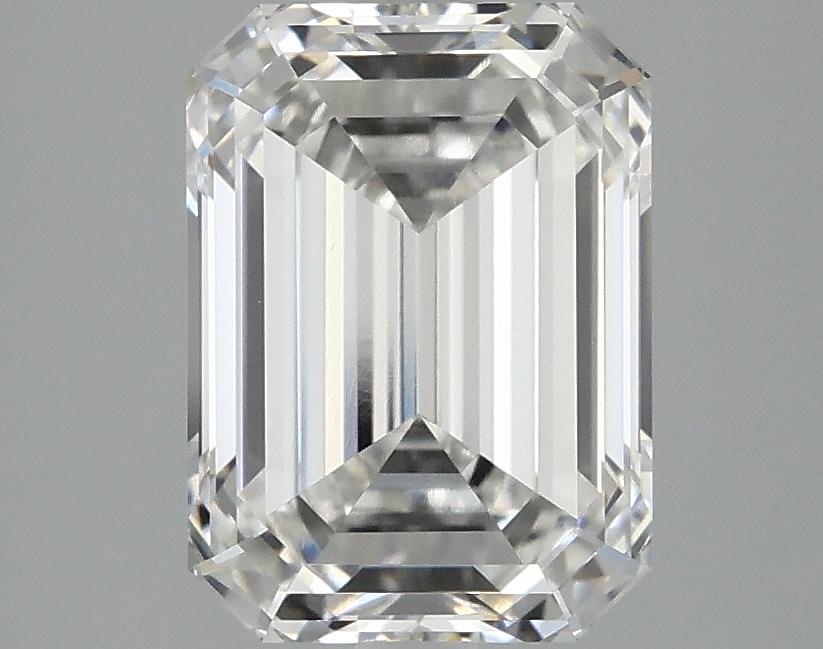 2.98 Carat Emerald Shaped Excellent Cut VVS2 IGI Certified Lab Grown Diamond