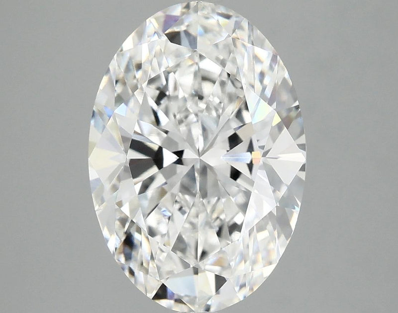 4.05 Carat Oval Shaped Ideal Cut VVS2 IGI Certified Lab Grown Diamond
