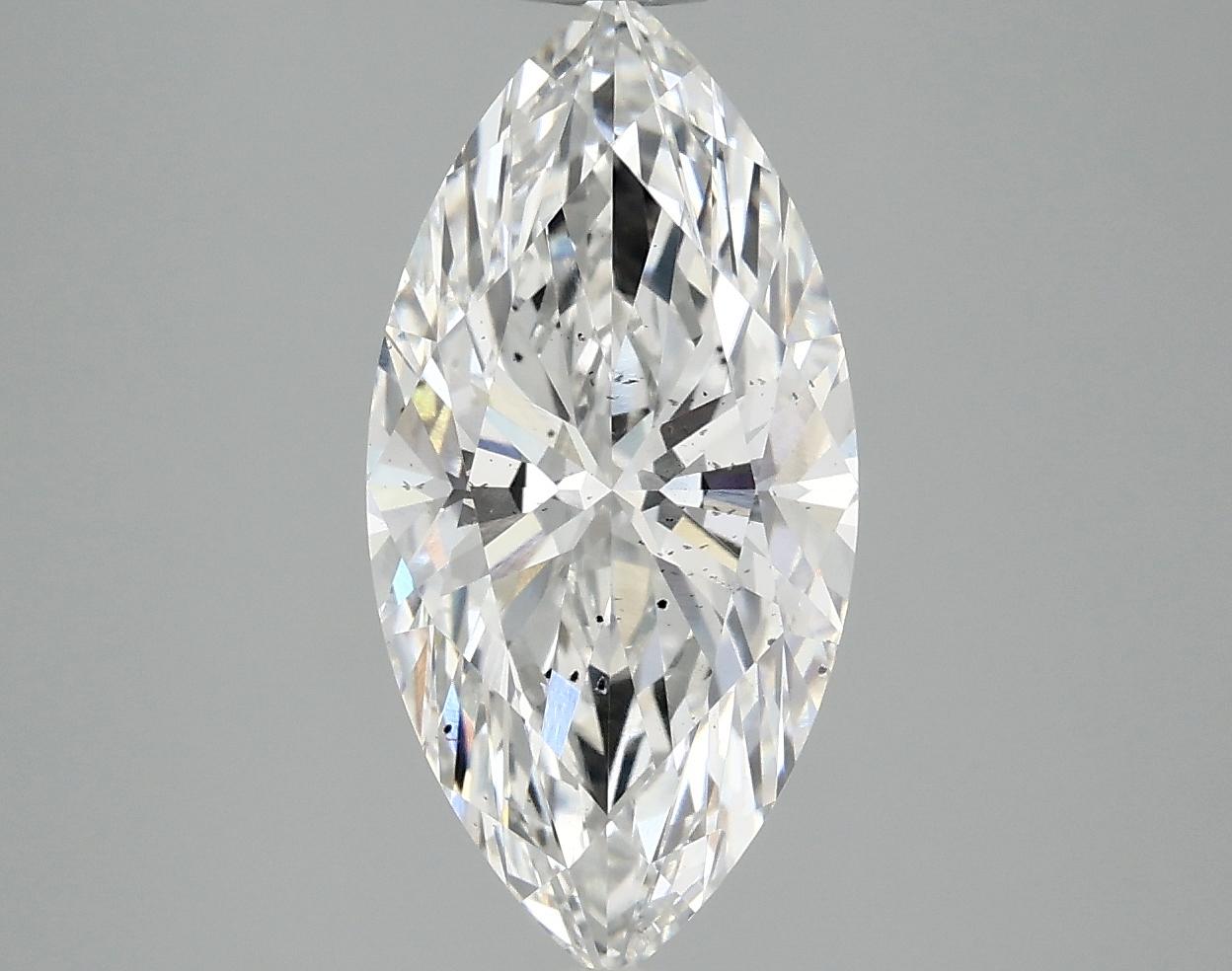 3.03 Carat Marquise Shaped Ideal Cut SI1 IGI Certified Lab Grown Diamond