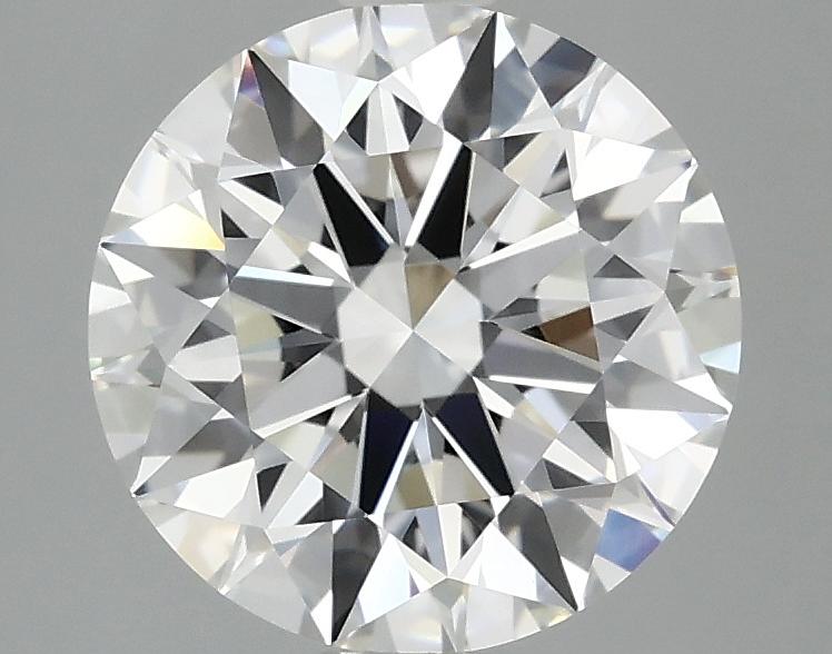 2.56 Carat Round Shaped Ideal Cut VVS2 IGI Certified Lab Grown Diamond
