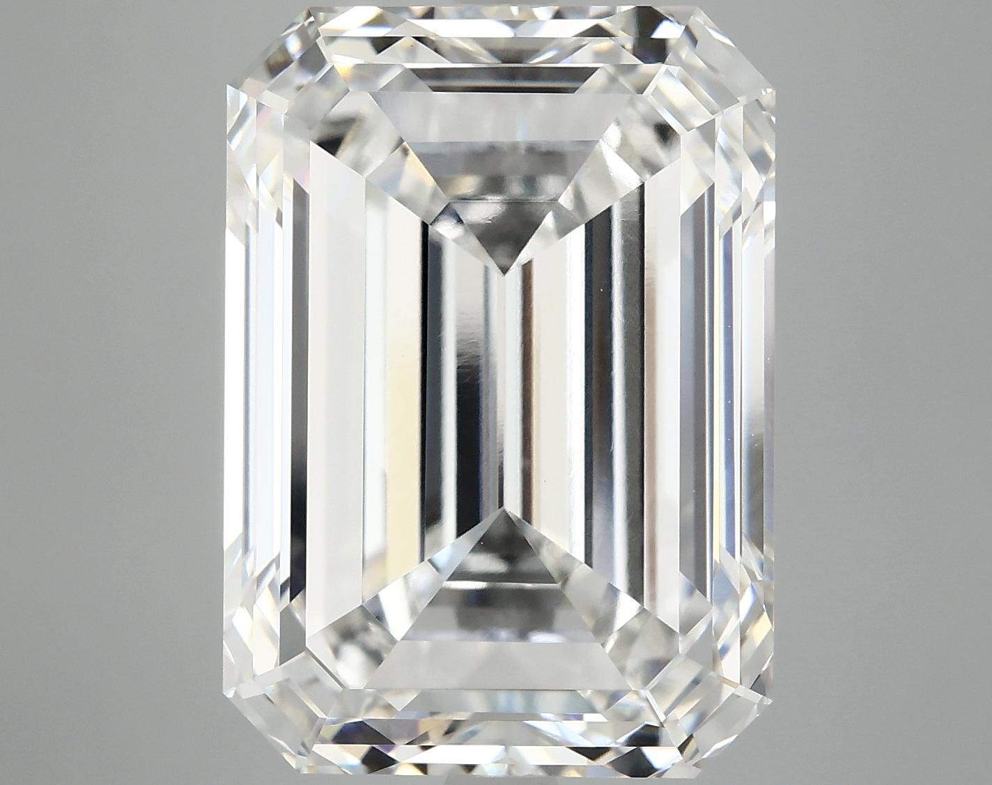 15.01 Carat Emerald Shaped Ideal Cut VVS2 IGI Certified Lab Grown Diamond