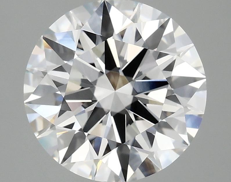 3.09 Carat Round Shaped Ideal Cut VVS2 IGI Certified Lab Grown Diamond