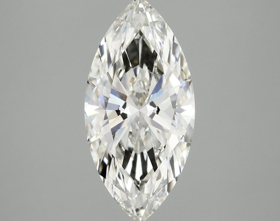 2.1 Carat Marquise Shaped Excellent Cut VVS2 IGI Certified Lab Grown Diamond