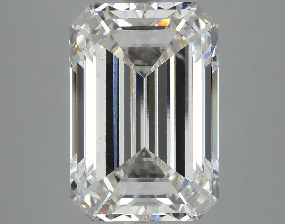 6.37 Carat Emerald Shaped Ideal Cut VS2 IGI Certified Lab Grown Diamond