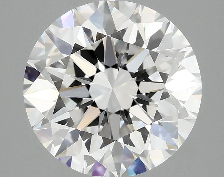 3.01 Carat Round Shaped Excellent Cut VVS2 IGI Certified Lab Grown Diamond
