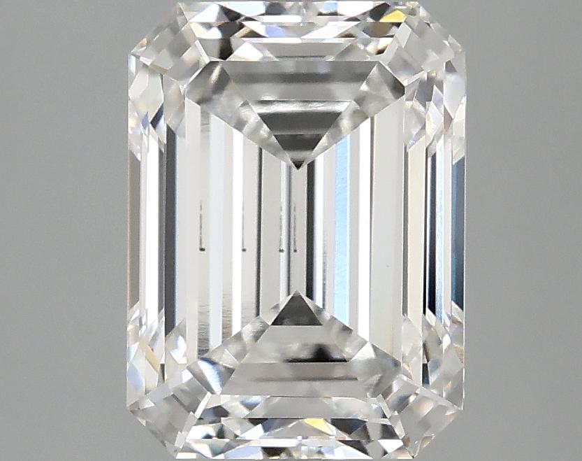 2.98 Carat Emerald Shaped Excellent Cut VS2 IGI Certified Lab Grown Diamond