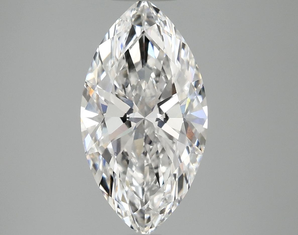 2.81 Carat Marquise Shaped Excellent Cut VS1 IGI Certified Lab Grown Diamond