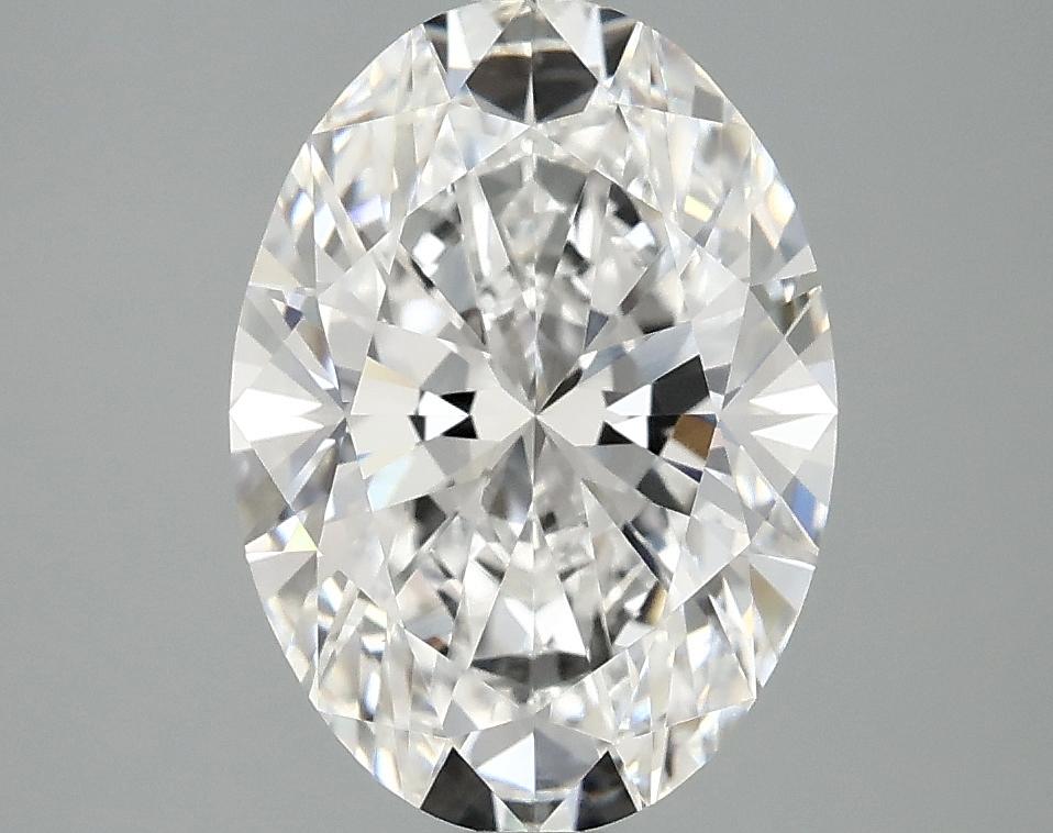 3.08 Carat Oval Shaped Ideal Cut VVS2 IGI Certified Lab Grown Diamond