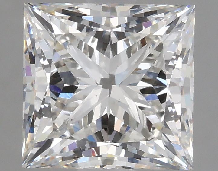 2.4 Carat Princess Shaped Ideal Cut VS1 IGI Certified Lab Grown Diamond